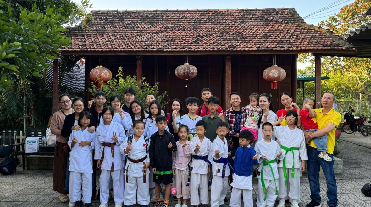 Martial art competition in Lam Dong